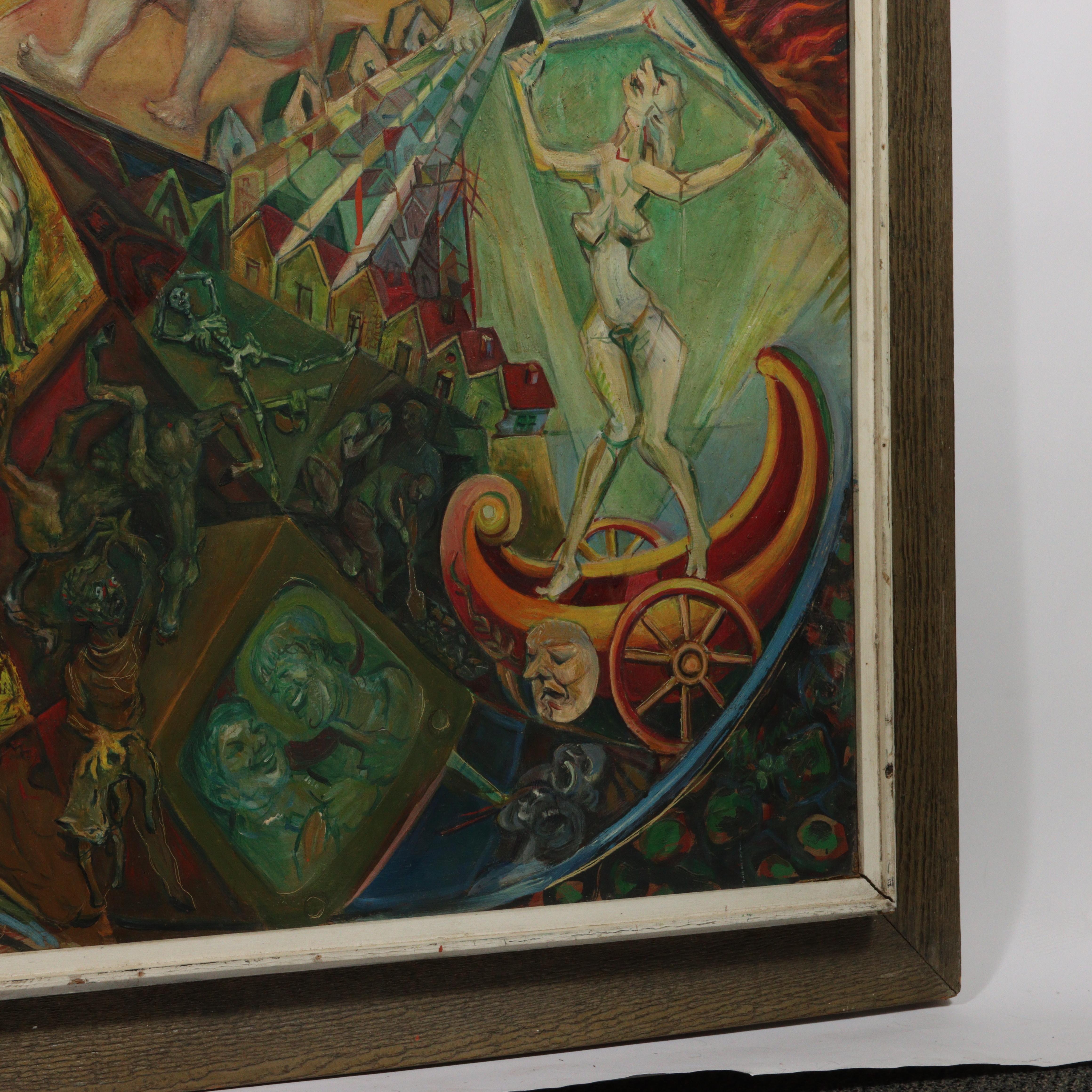 Abstract Allegorical Scene For Sale 4