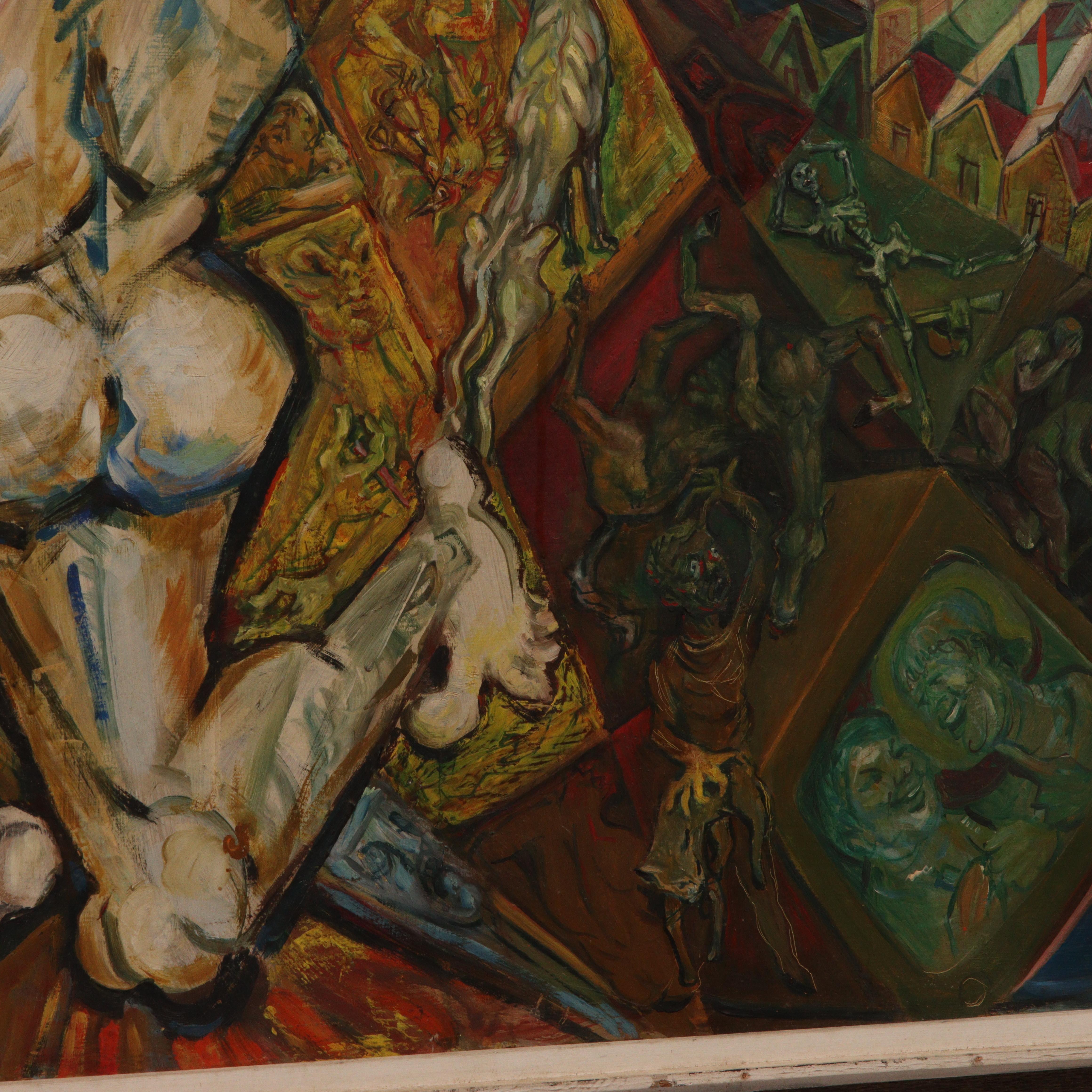 Abstract Allegorical Scene For Sale 5