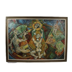 Abstract Allegorical Scene