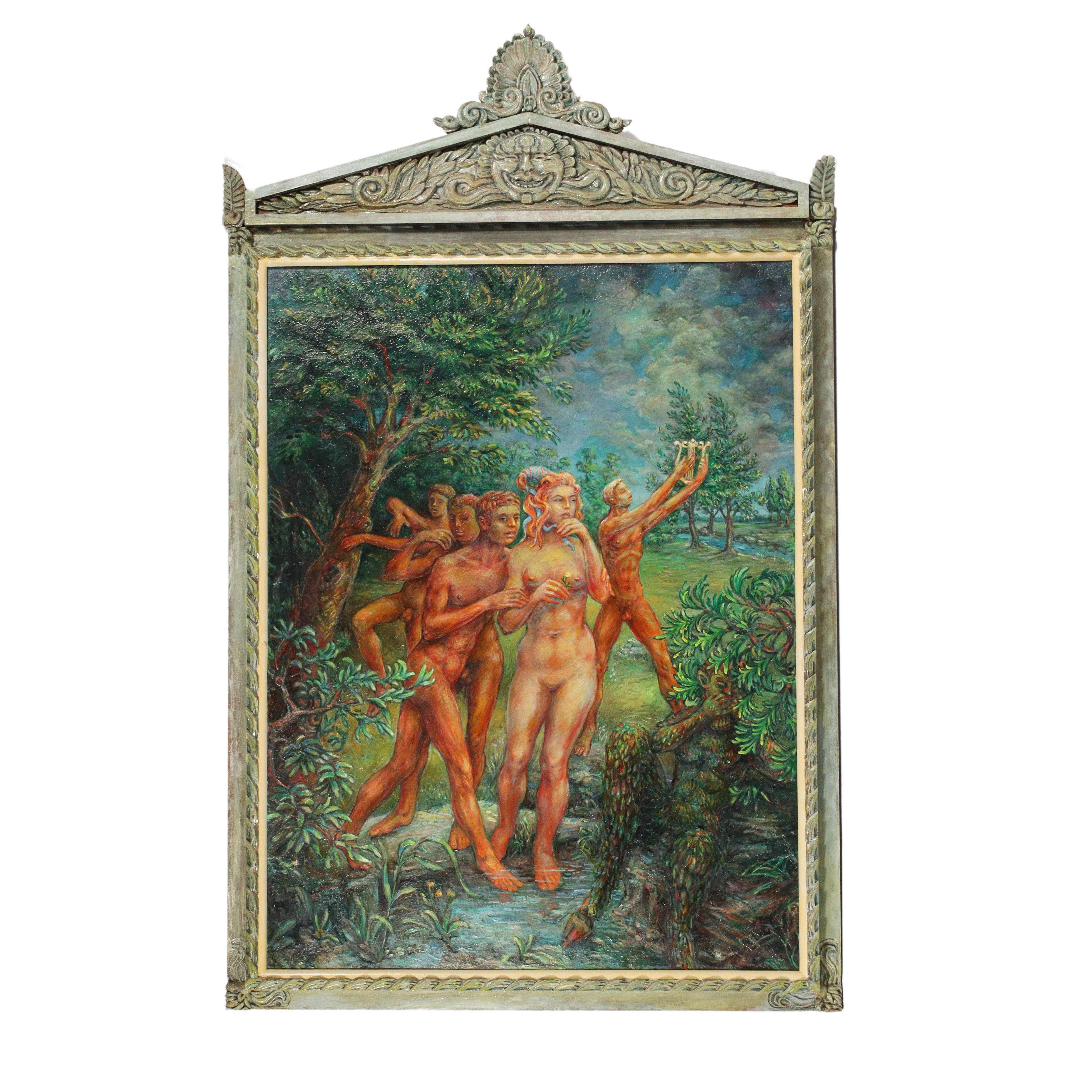 Robert Lohman Nude Painting - Apollo