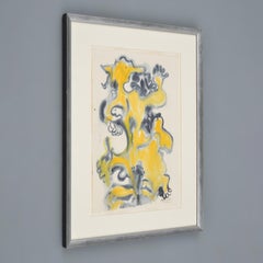 Robert Lohman "Flower - Dizzy" Abstract Painting