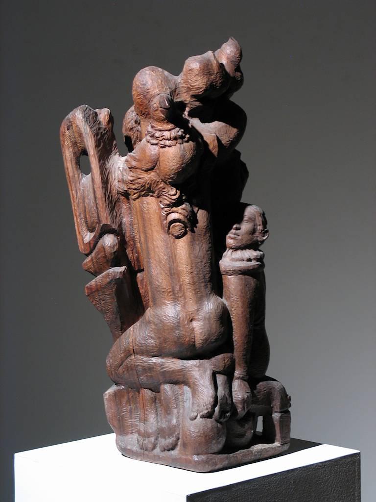 Robert Lohman
Figural Group
1940s
Carved Wood
30.5 x 10.5 x 13 inches
