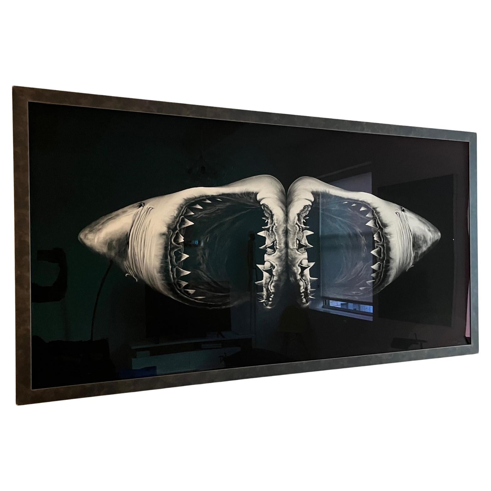 Modern Robert Longo Double Shark - 2010 For Sale