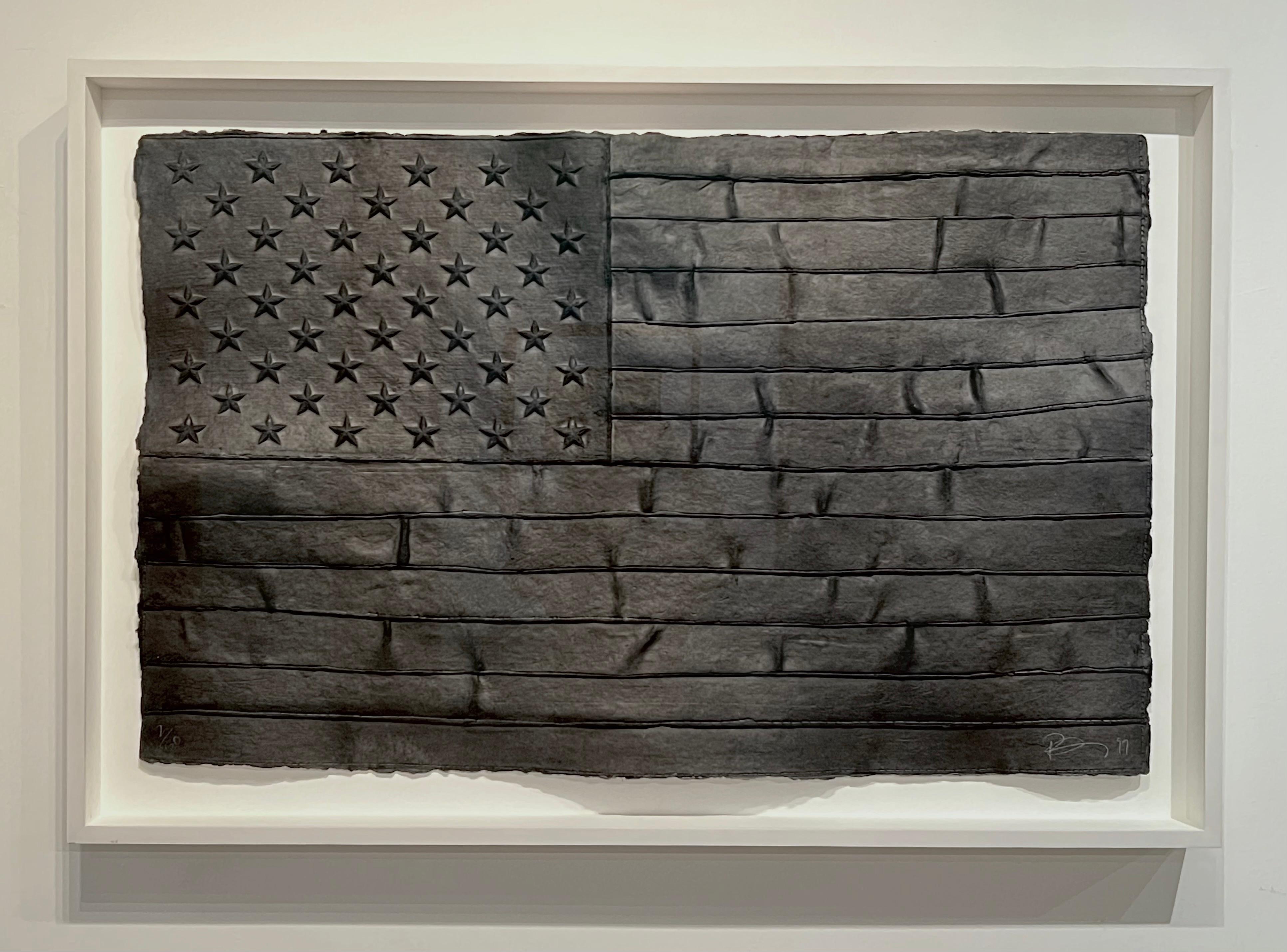 Drapeau noir, Robert Longo 4