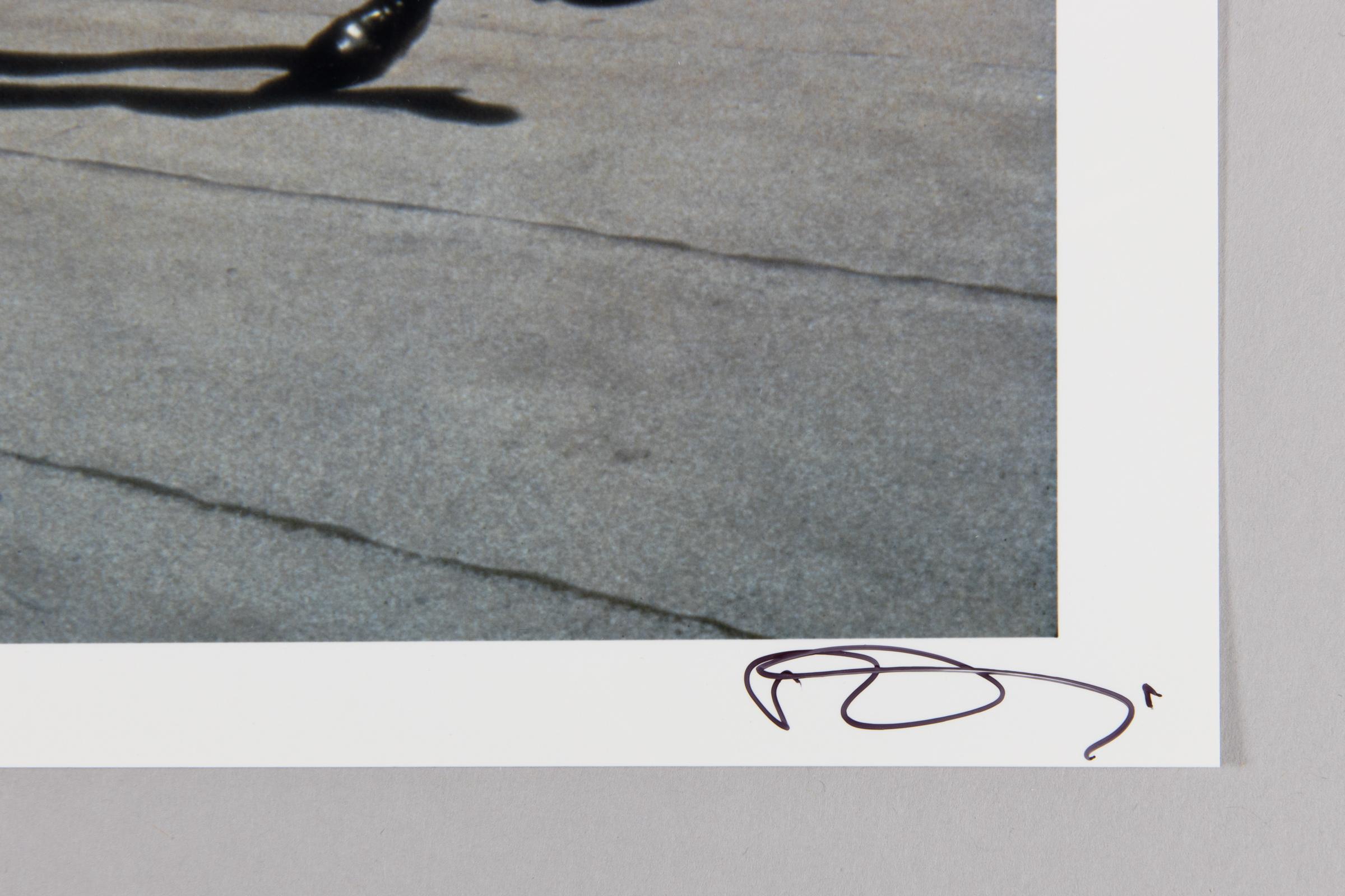 Robert Longo, Eric, NYC: Signed C-Print and Artist's Book For Sale 3
