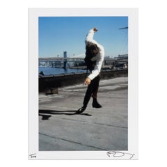 Robert Longo, Eric, NYC : Impression en C signée et livre d'artiste