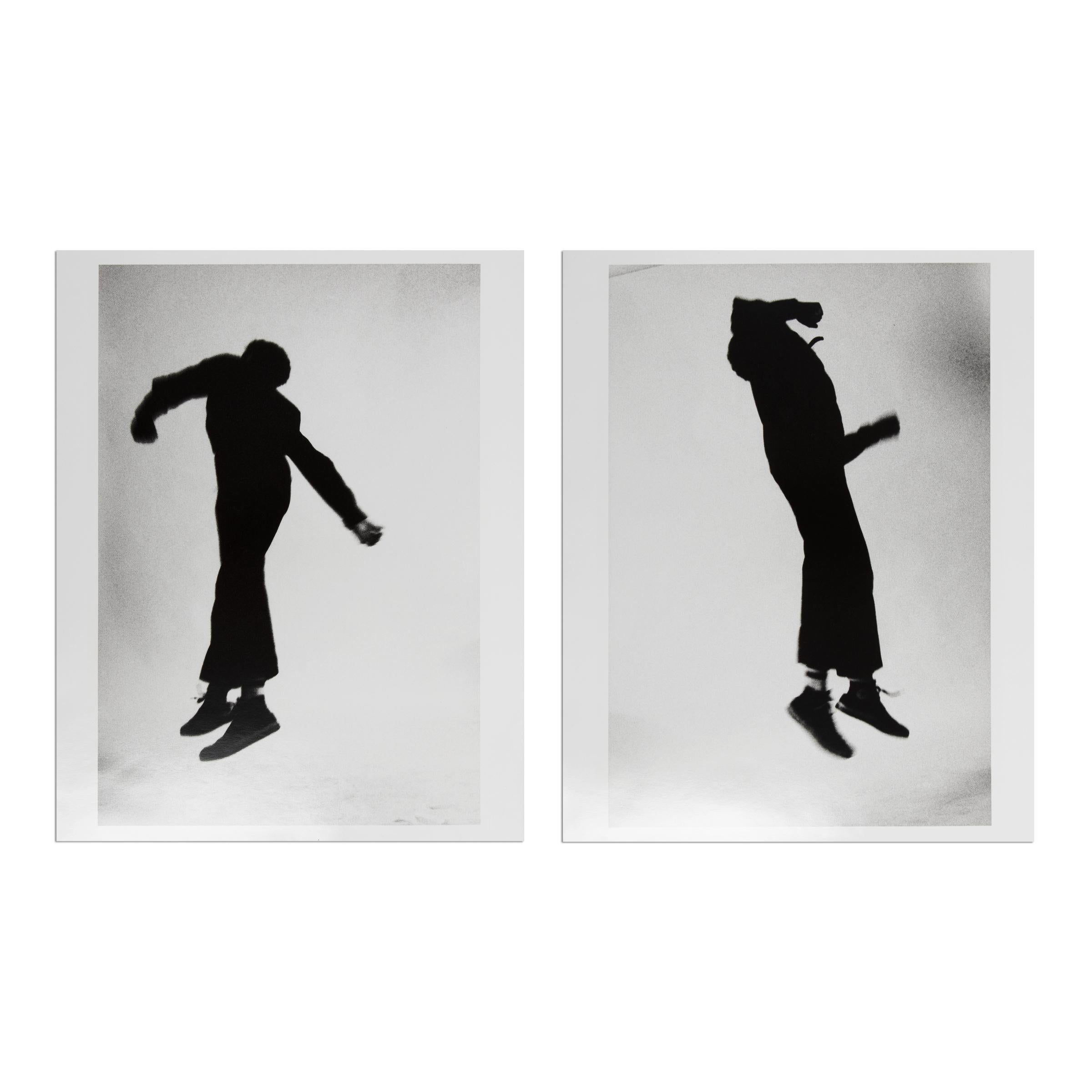 Robert Longo, Untitled (Men in the Cities) - Set of 2 Photographs, Signed 