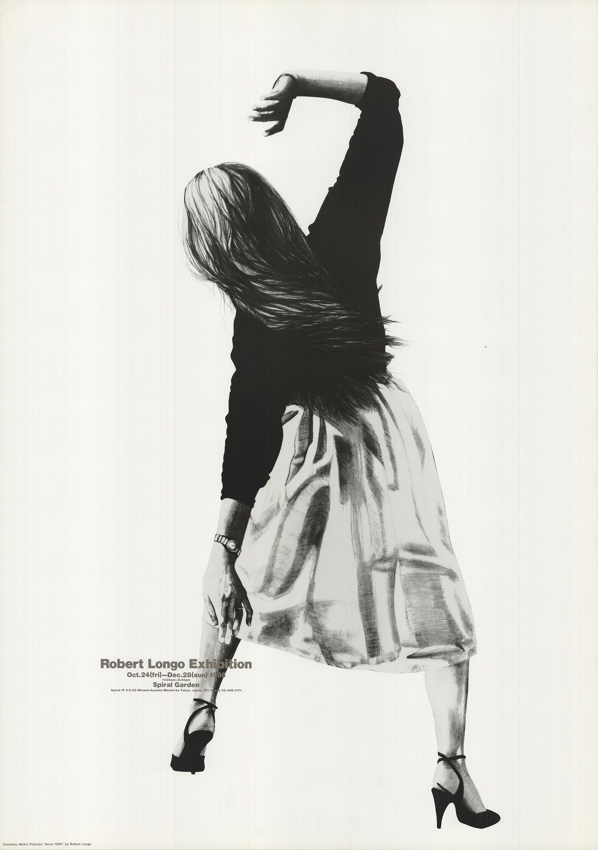 Sku: YY2931
Artist: Robert Longo
Title: Anne 1985
Year: 1986
Signed: No
Medium: Offset Lithograph
Paper Size: 33 x 23.5 inches ( 83.82 x 59.69 cm )
Image Size: 33 x 23.5 inches ( 83.82 x 59.69 cm )
Edition Size: Unknown
Framed: No
Condition: A-:
