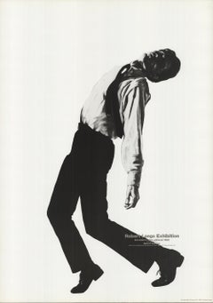 1986 Robert Longo 'Eric 1985' Zeitgenössische Schwarz-Weiß-Japan-Offsetlithographie