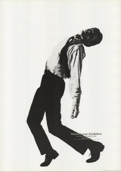 1986 Robert Longo 'Eric 1985' Contemporary Black & White Japan Offset Lithograph