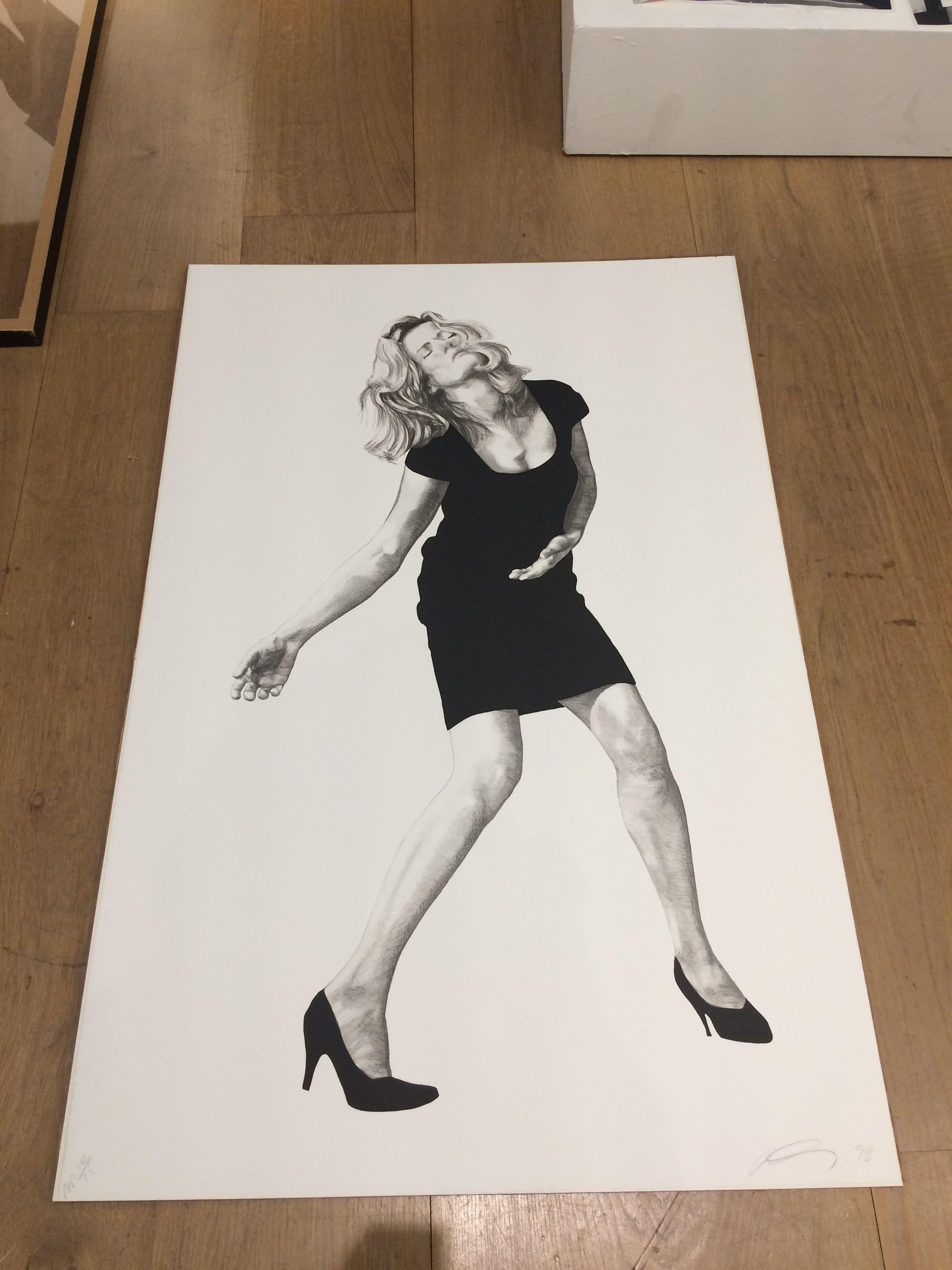 Barbara from Men in the Cities - Print by Robert Longo