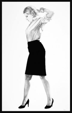 Cindy & Max Lithograph Print, Minimalist Style, Circa 2000-2009