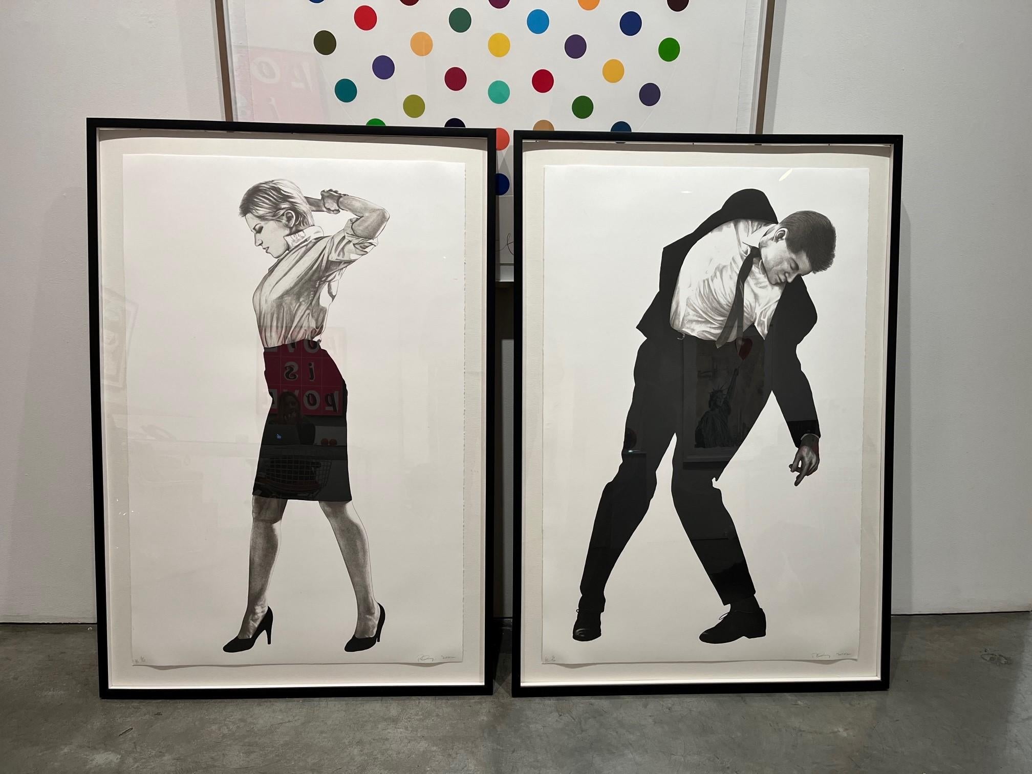 Cindy & Max from Men in the Cities - Print by Robert Longo
