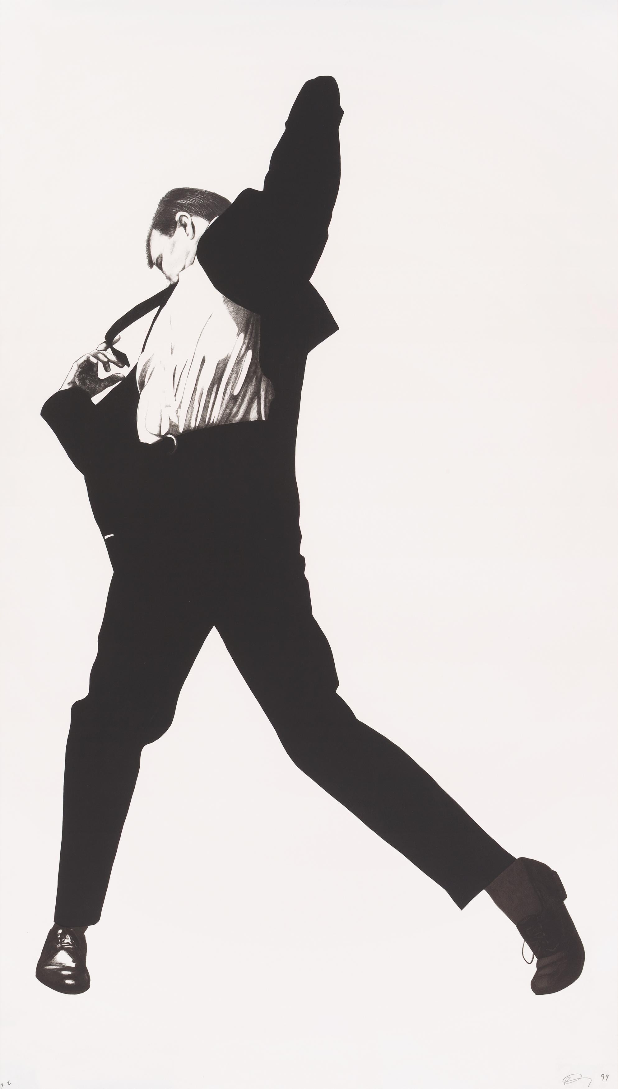 Eric and Ellen from Men in the Cities - Contemporary Print by Robert Longo