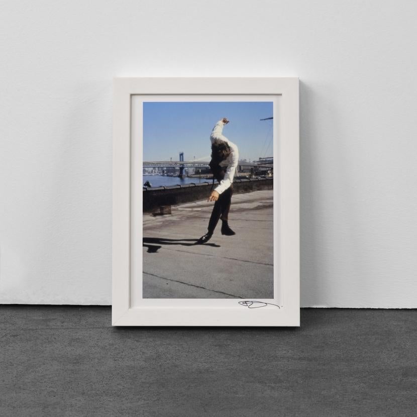 Eric, NYC -Longo, Contemporary, 21st Century, C-Print, Limited Edition, Portrait - Gray Portrait Print by Robert Longo