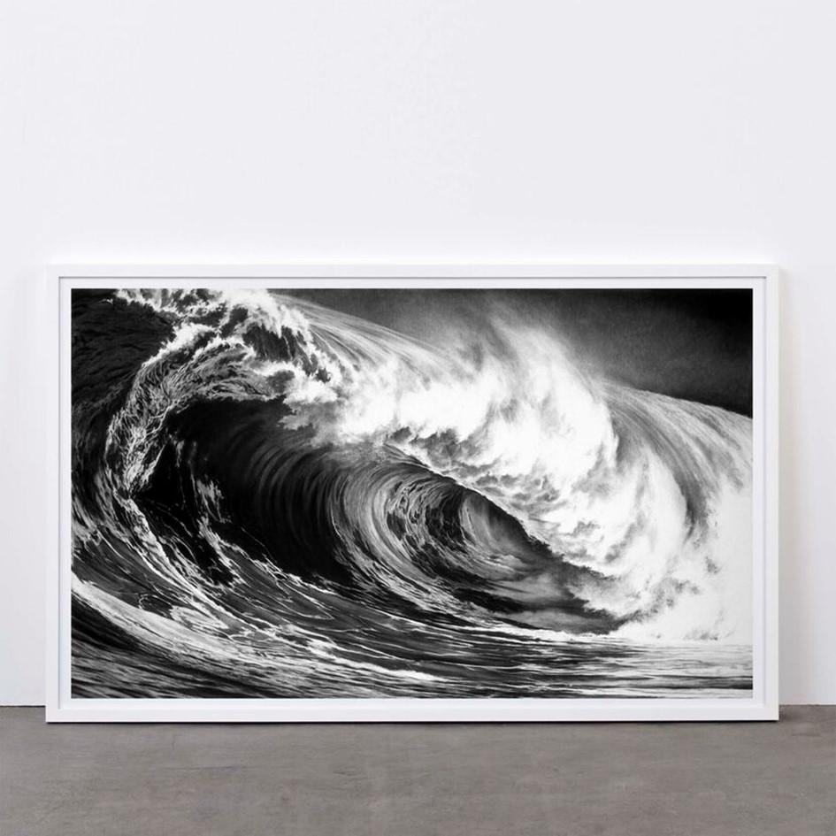 Figurative Print di Robert Longo - Godzilla - Contemporaneo, 21° secolo, Stampa a pigmenti, Edizione limitata, Onda