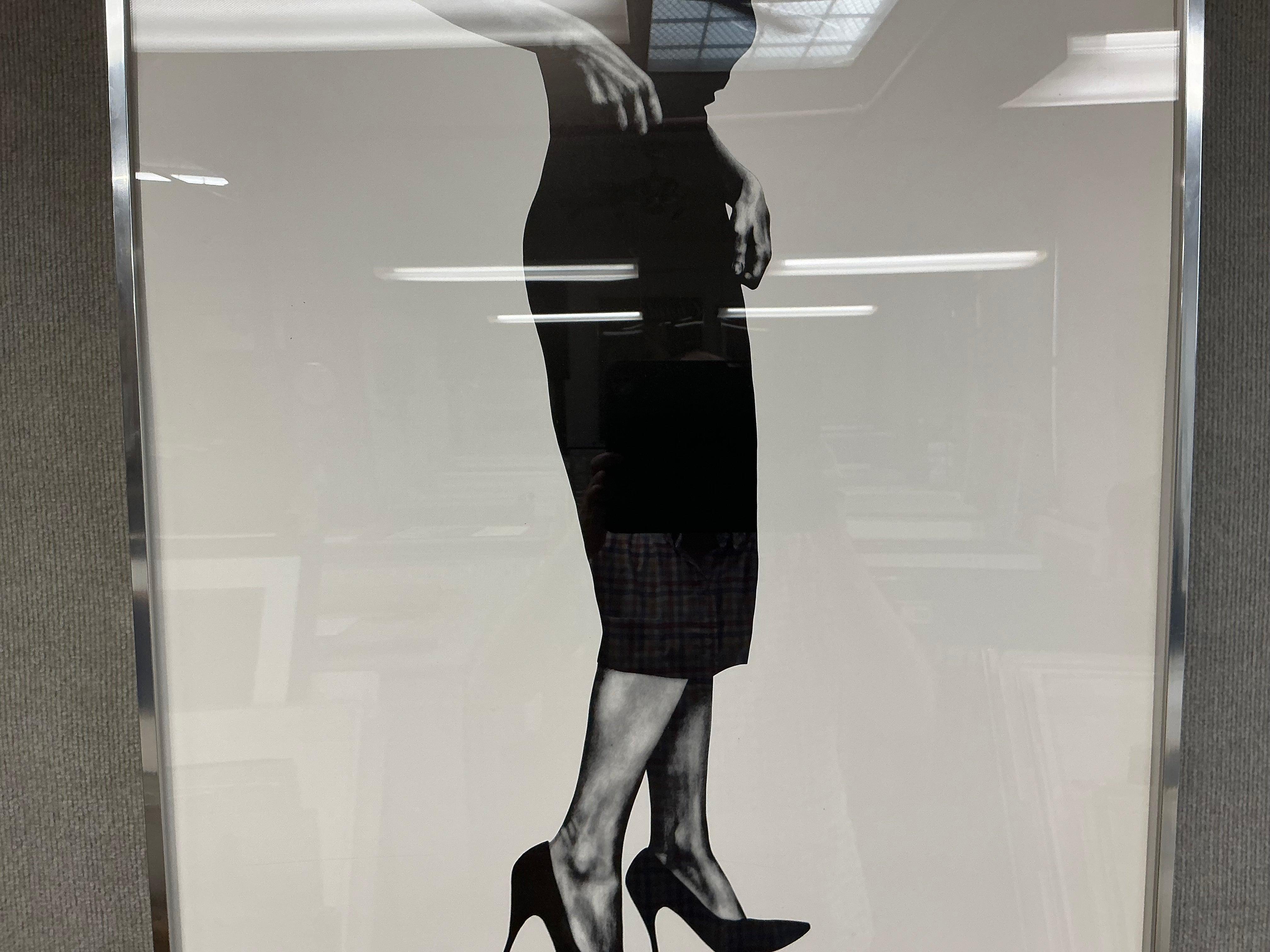 Gretchen nº 2 - Portrait Print Blanco de Robert Longo