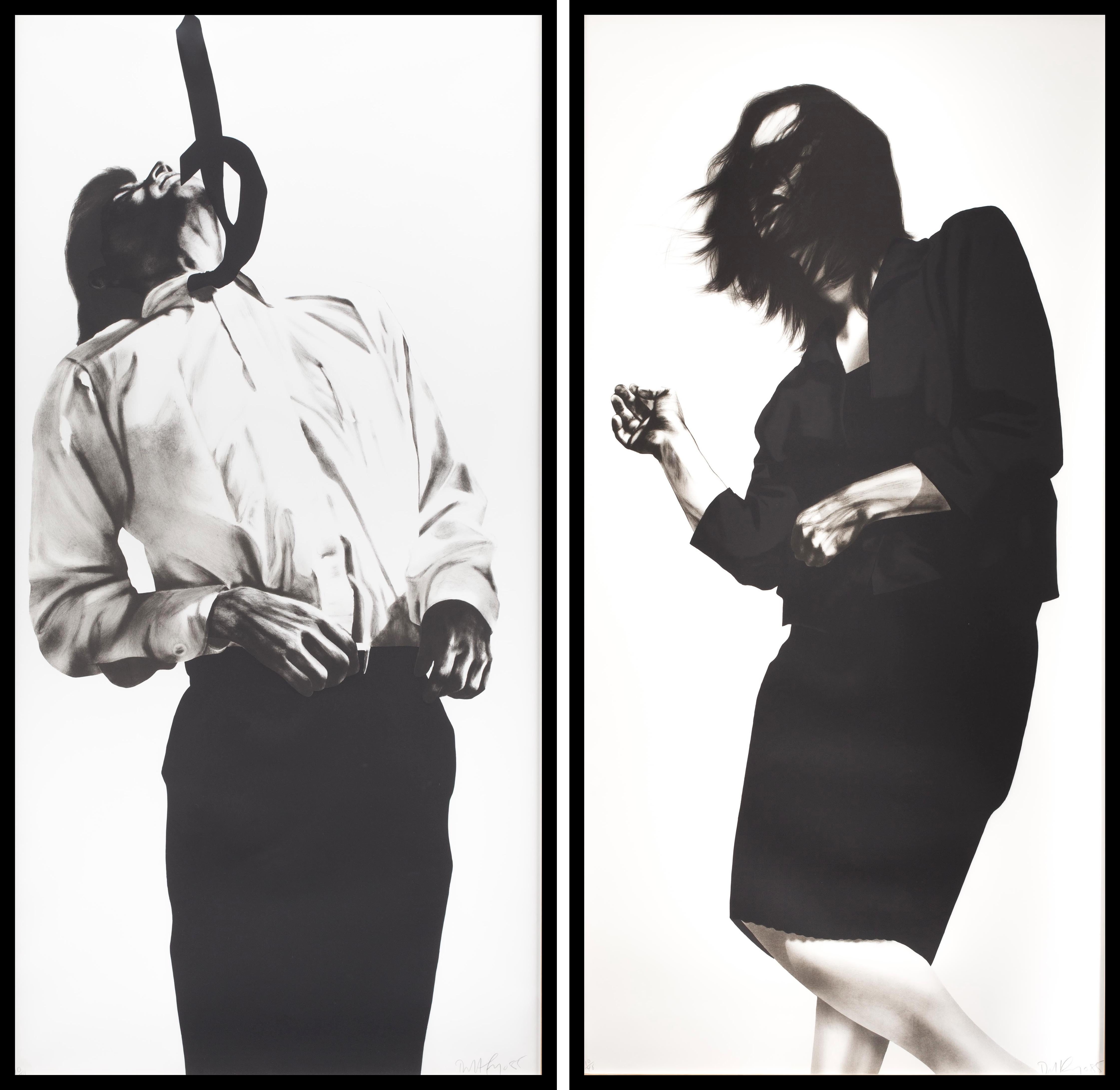 Gretchen & Eric from Men in the Cities - Print by Robert Longo