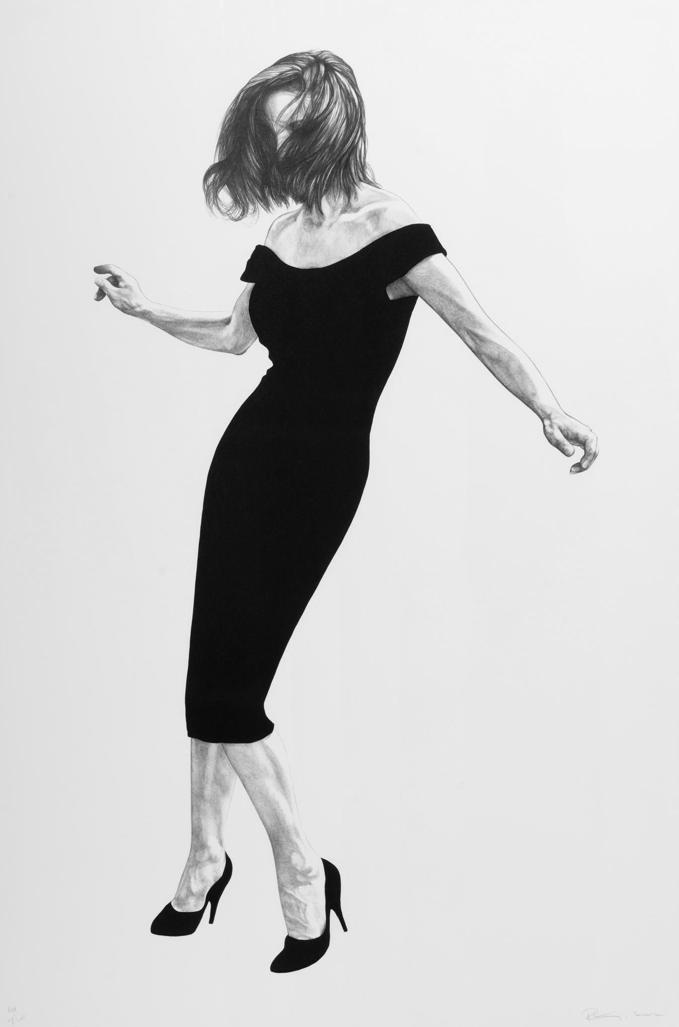 Portrait Print de Robert Longo - Gretchen
