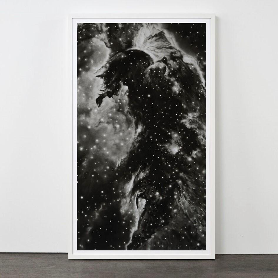 Robert Longo, Horsehead Nebula
Contemporary, 21st Century, Pigment Print, Limited Edition
Pigment print
Unframed
Edition of 25
152 x 89.4 cm (59.9 x 35 in.)
Signed and numbered, accompanied by Certificate of Authenticity
In mint condition, as