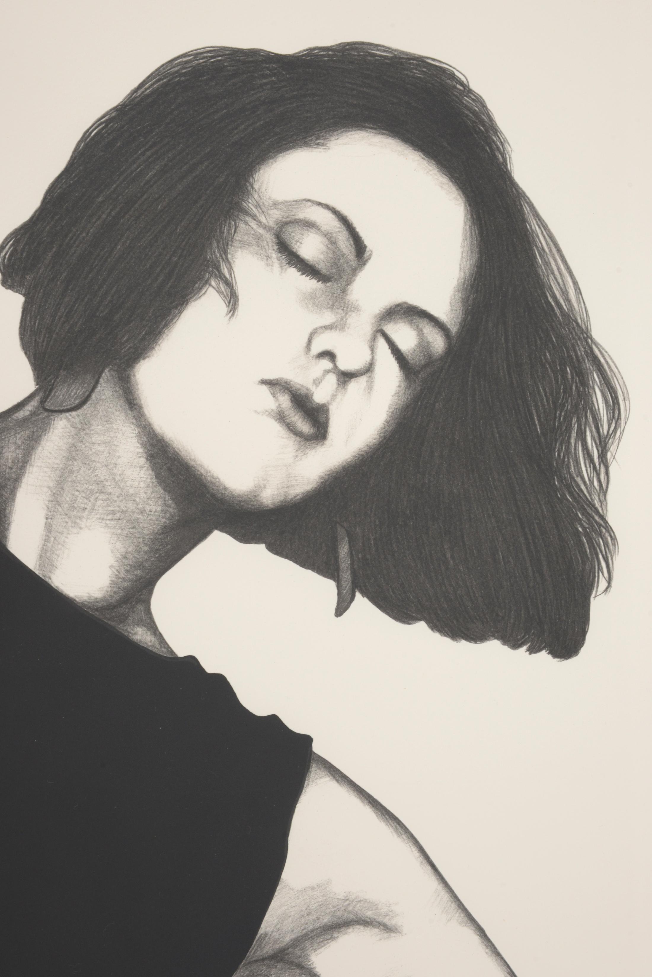 Litografia Robert Longo TILLMAN di grandi dimensioni, 70 