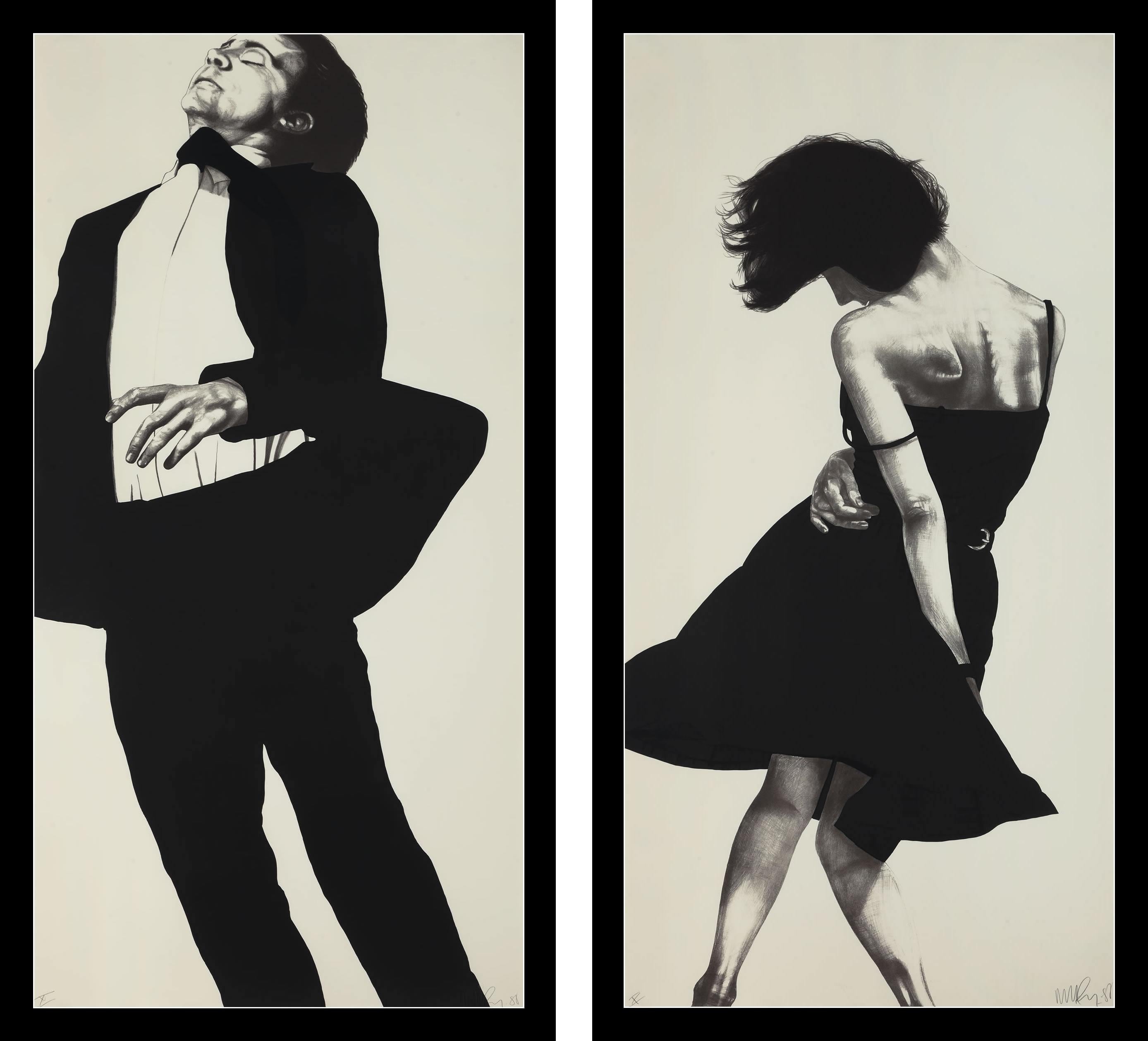 Meryl and Jonathan, from Men in the Cities - Print by Robert Longo