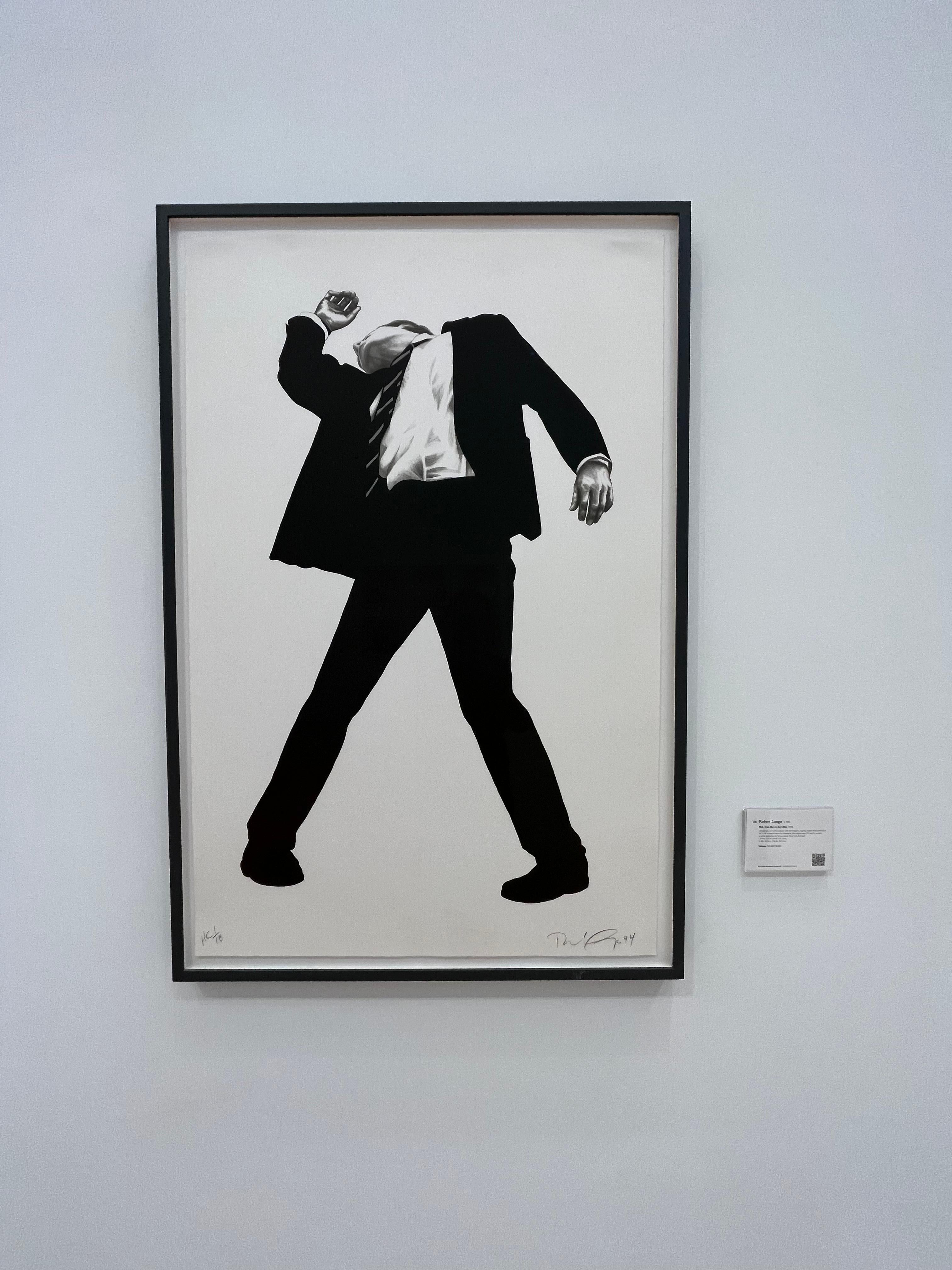 Rick from Men in the Cities - Print by Robert Longo