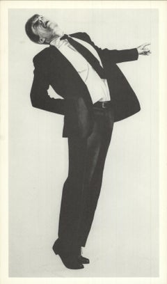 Robert Longo 'Edmund, 1985 Invitation' 1985- Offset Lithograph