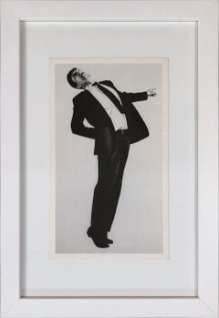 Robert Longo 'Edmund' 1985- Invitation encadrée