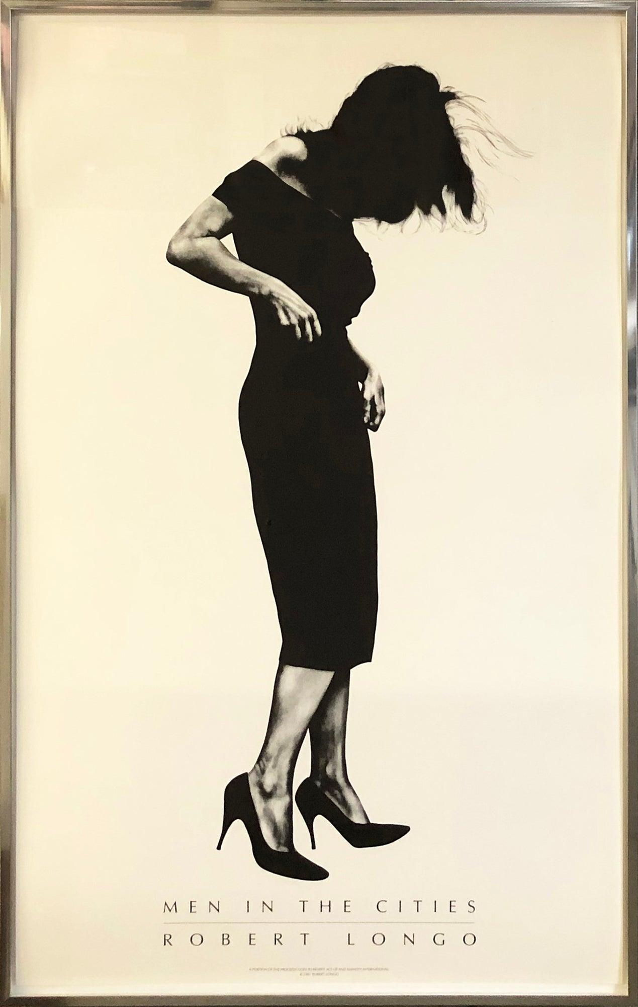 Robert Longo 'Gretchen #2'  from Men in the Cities  1991 Vintage
