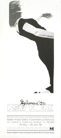 Robert Longo 'Influenced by New York' 1986