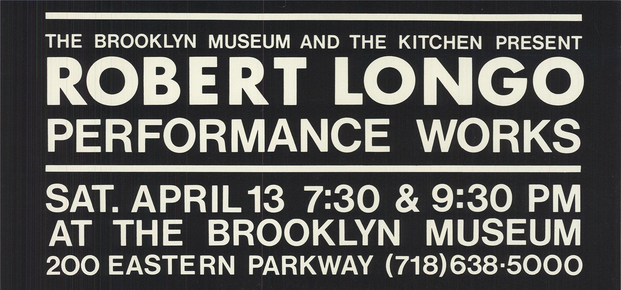 Robert Longo 'Performance Works'  For Sale 2