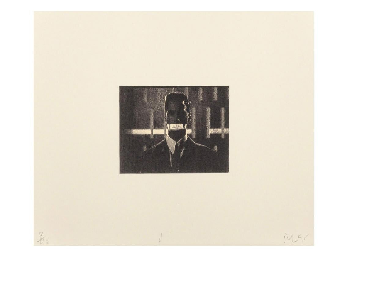 Robert Longo Portfolio Mnemonic Pictures, 1995 Lithograph Film Black and White 15