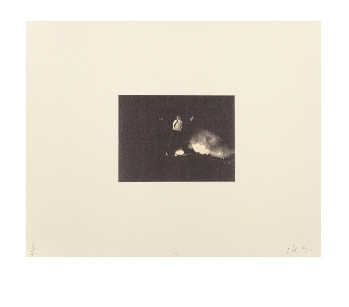 Robert Longo Portfolio Mnemonic Pictures, 1995 Lithograph Film Black and White 18