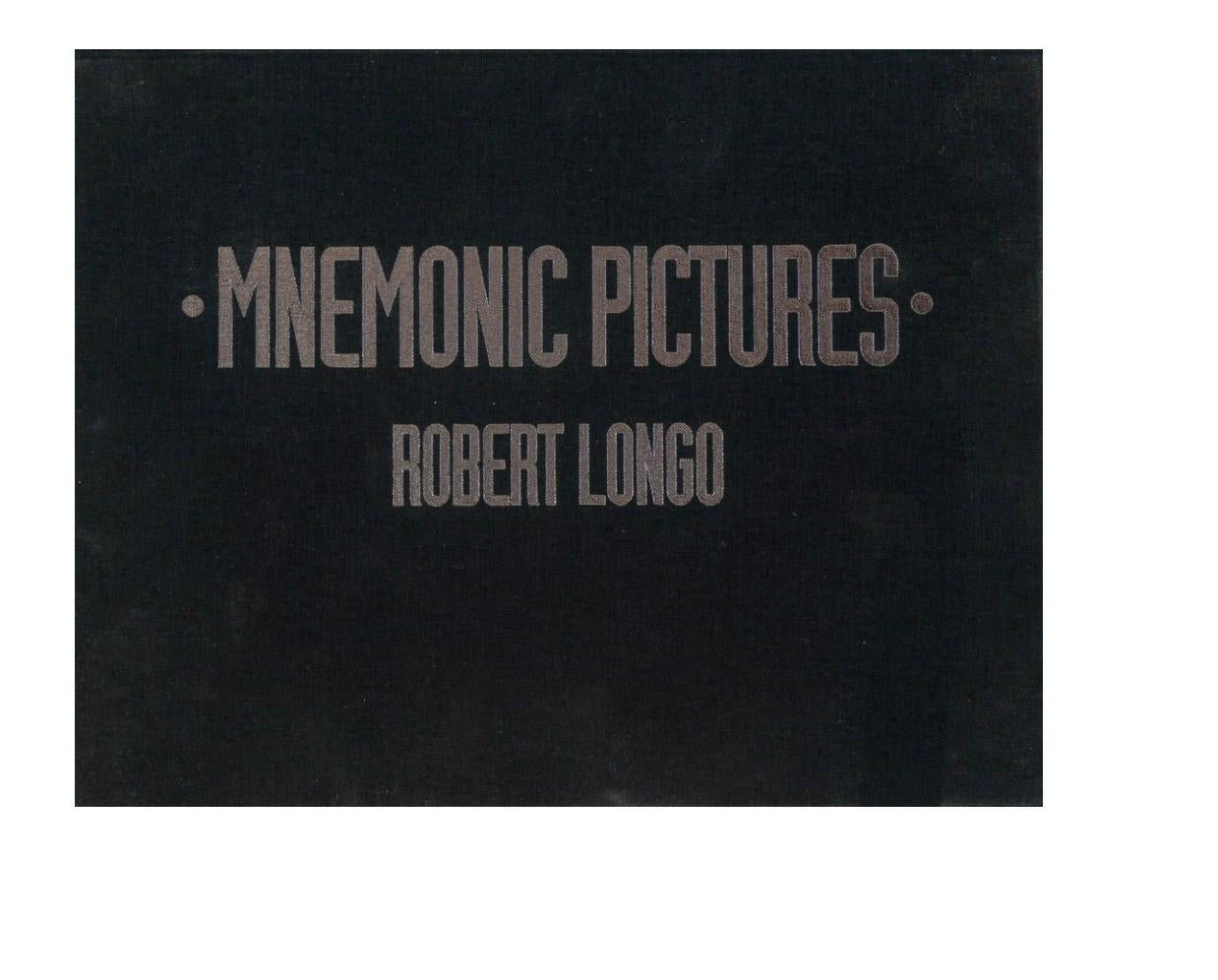 Robert Longo Portfolio Mnemonic Pictures, 1995 Lithograph Film Black and White 1