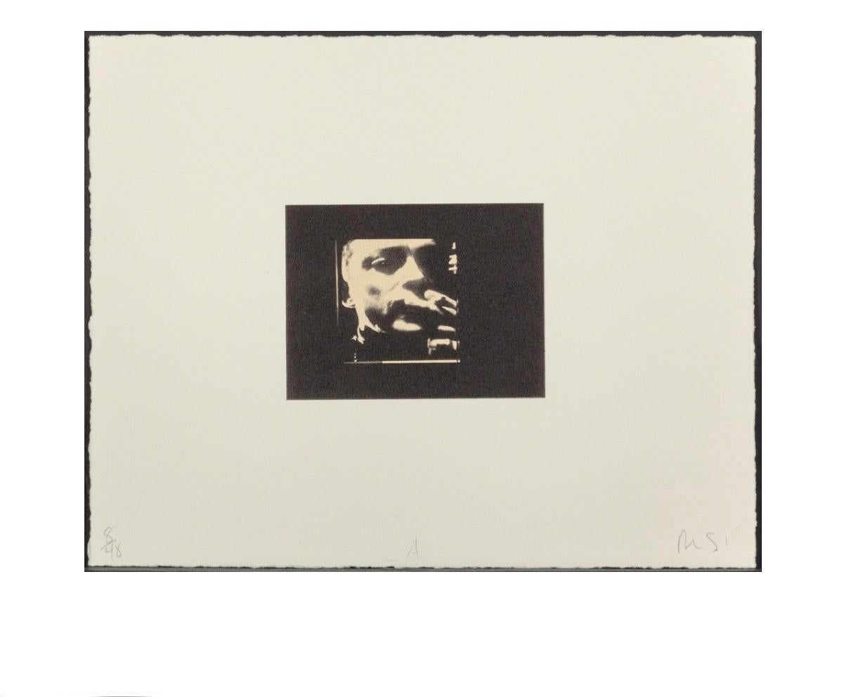 Robert Longo Portfolio Mnemonic Pictures, 1995 Lithograph Film Black and White 8