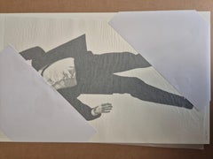 Robert Longo -- Senza titolo (Eric, da Men in the Cities)