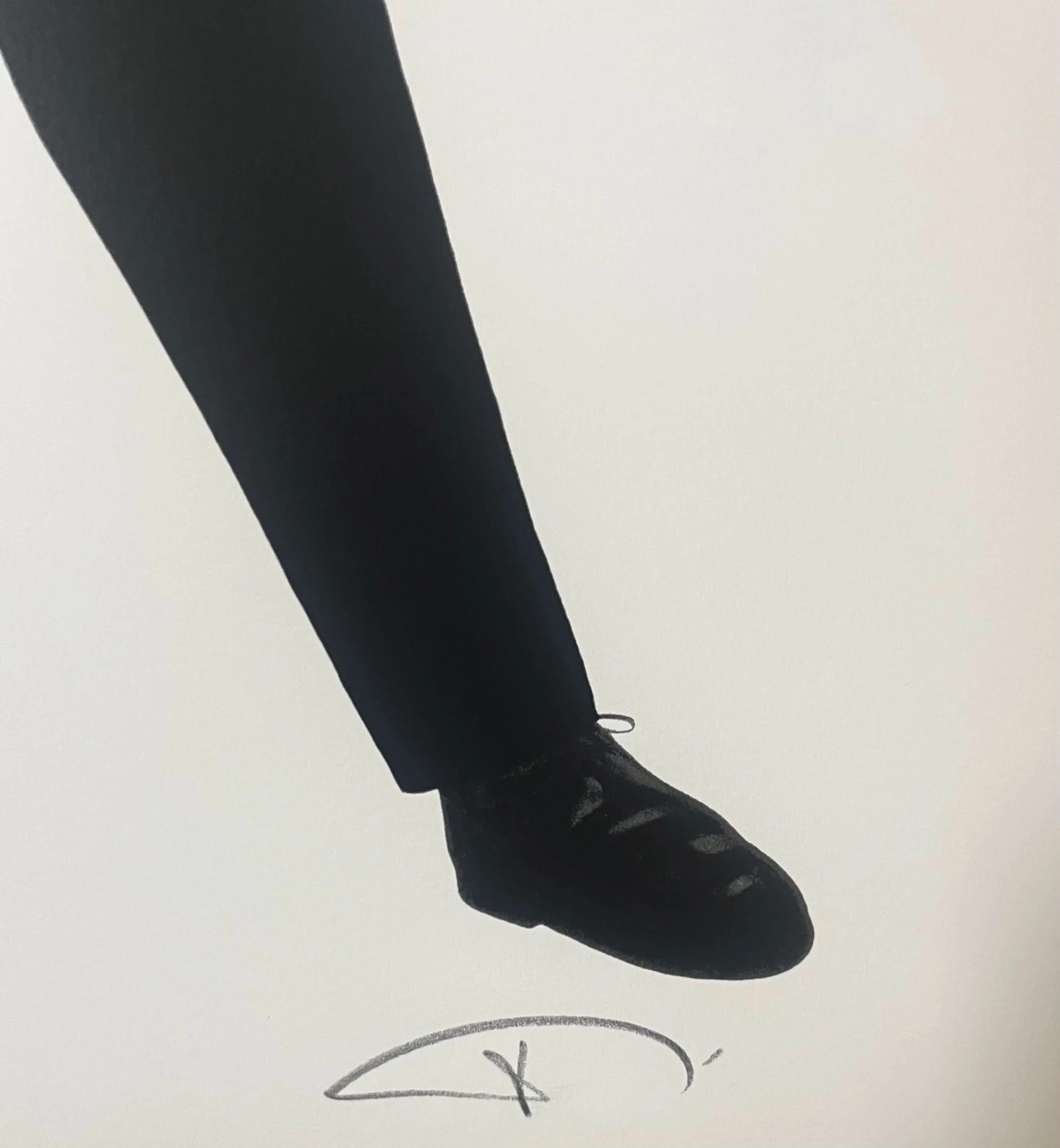 Robert Longo -- Untitled (Eric, from Men in the Cities) For Sale 2