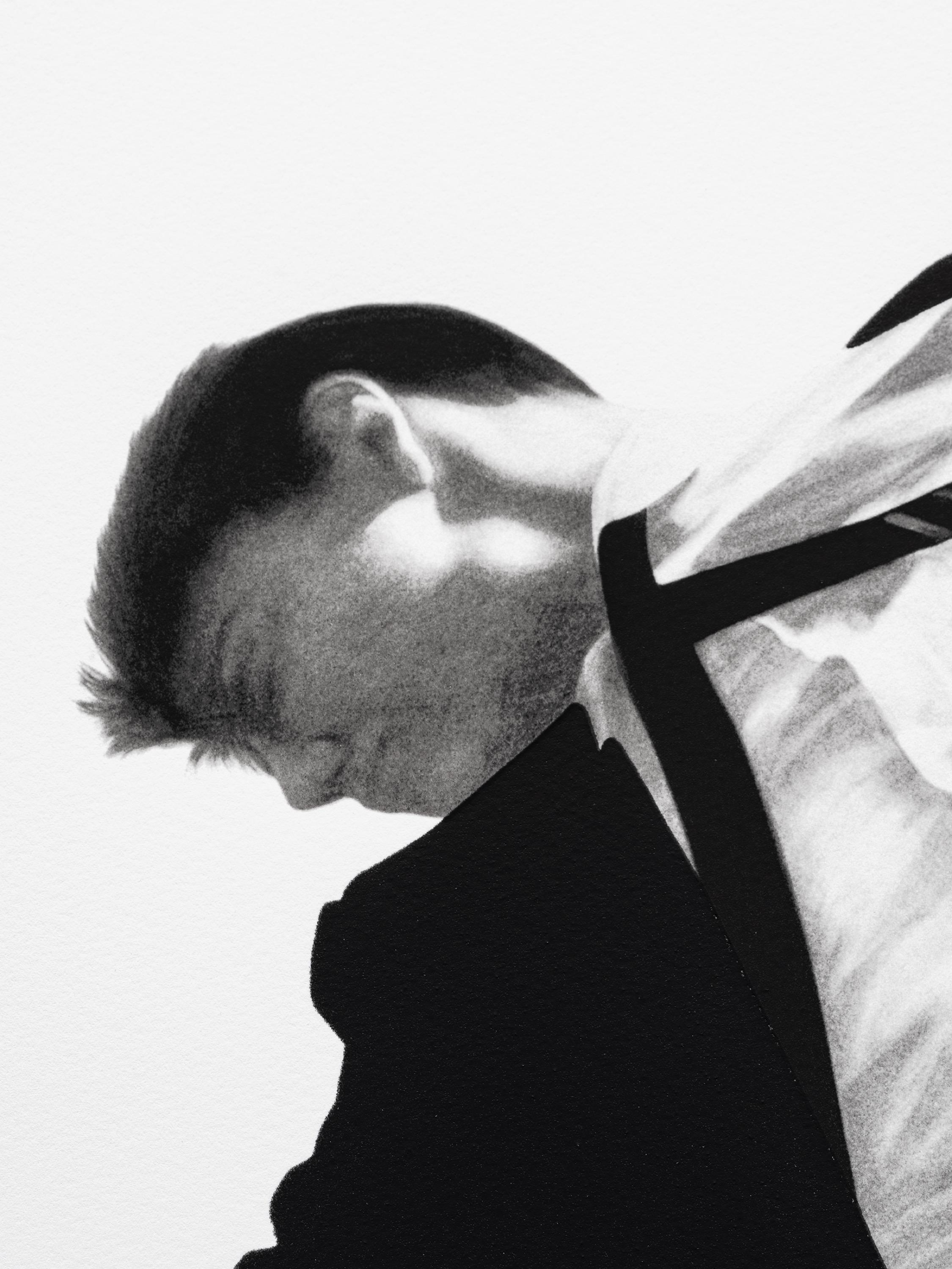 Robert Longo -- Untitled (Eric, from Men in the Cities) For Sale 3