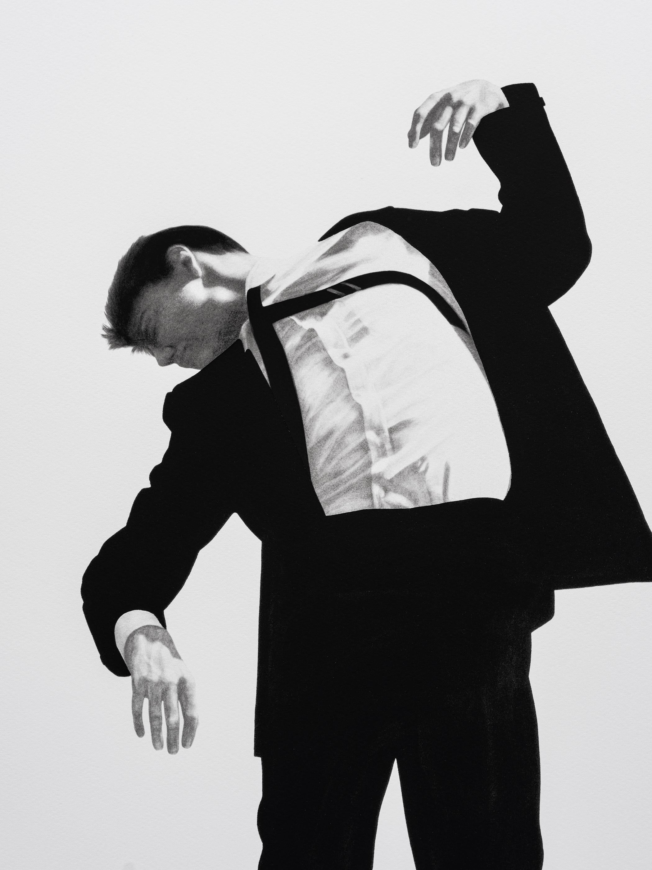 Robert Longo -- Untitled (Eric, from Men in the Cities) For Sale 4