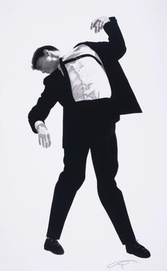 Robert Longo -- Senza titolo (Eric, da Men in the Cities)