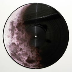 Robert Longo Vinyl Record Art (Robert Longo moon)