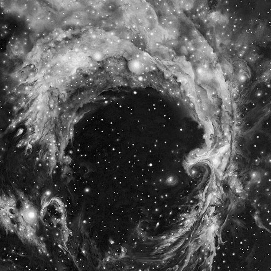 Rosette Nebula - Contemporain, 21e siècle, imprimé pigmentaire, édition limitée en vente 1
