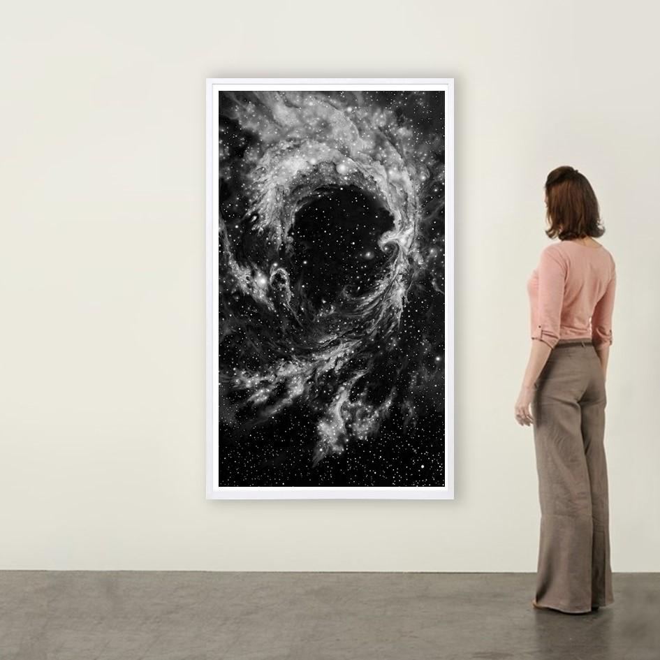 Rosette Nebula - Contemporain, 21e siècle, imprimé pigmentaire, édition limitée en vente 2