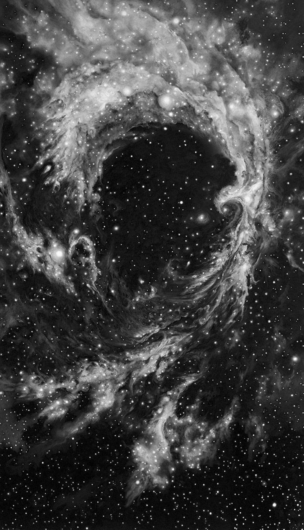 Robert Longo Figurative Print - Rosette Nebula