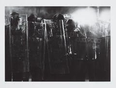 Untitled (Riot Cops), from Charcoal