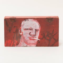 Robert Loughlin "27 - 05" Caja de madera pintada