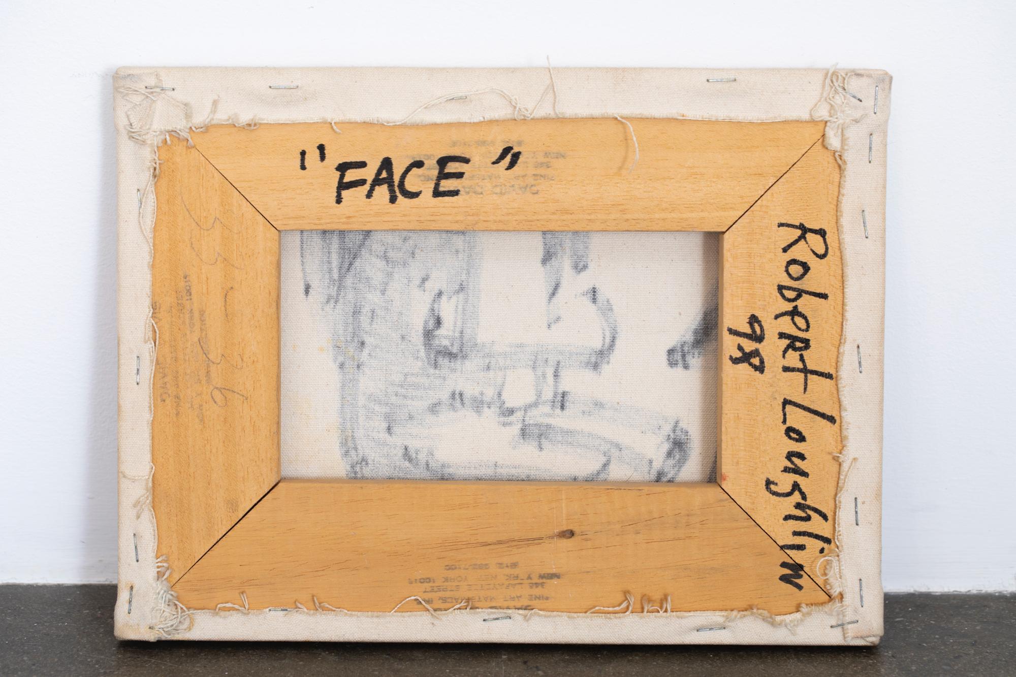 Robert Loughlin “Face” Painting In Good Condition In Brooklyn, NY