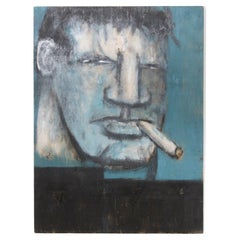 Robert The Loughlin Get Me Out of DEAT Painting (en anglais)