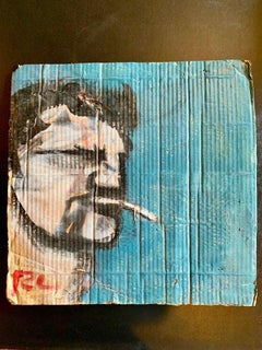 Robert Loughlin Original Painting on Cardboard